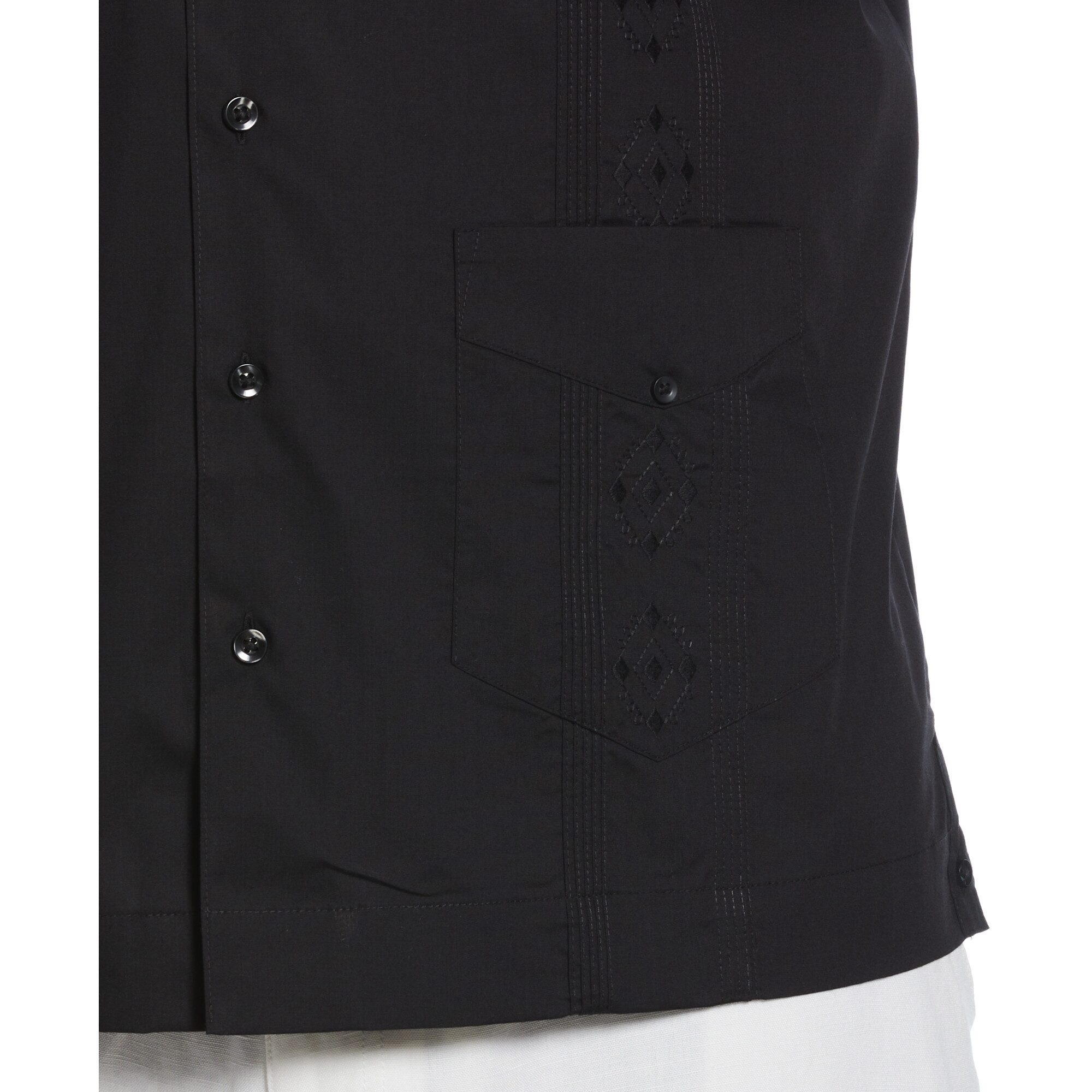 Cubavera Mens Short Sleeve Regular Fit Big and Tall Button-Down Shirt