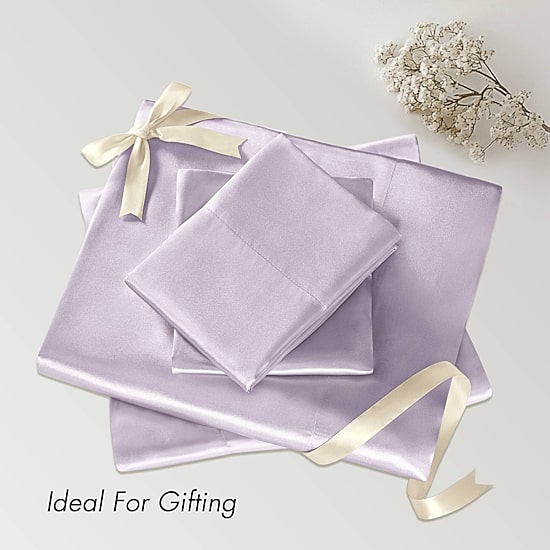 Madison Park Essentials Solid Satin 6-pc. Sheet Set