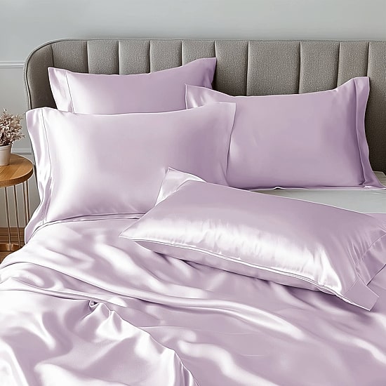 Madison Park Essentials Solid Satin 6-pc. Sheet Set