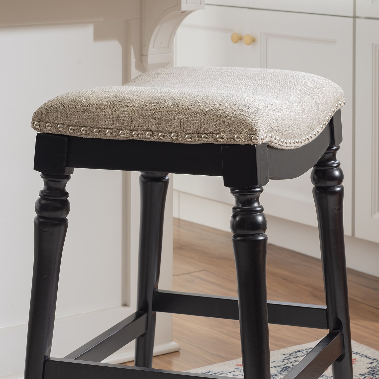 Lockhart Big and Tall Backless Counter Stool