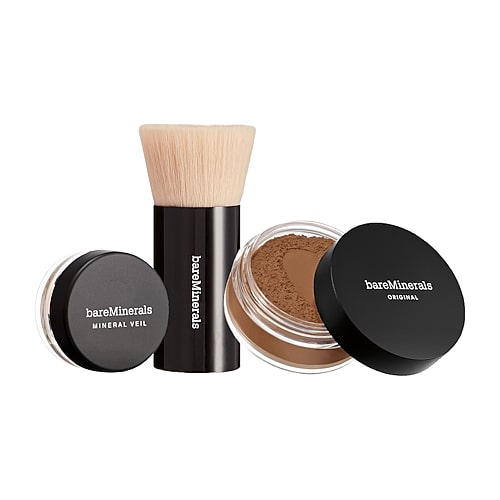 bareMinerals The Original Get Started Kit 3-Piece Mineral Makeup Set, One Size, Beige