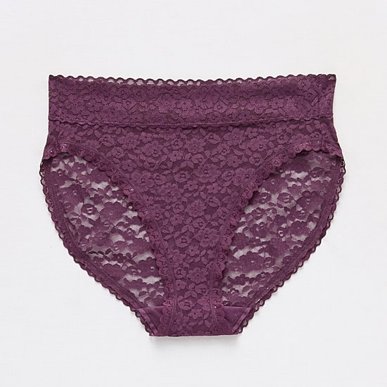 Ambrielle High Cut Lace Panty