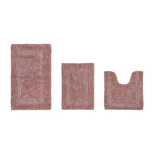 Better Trends Lux Tufted Mat Bath Rug In Pink