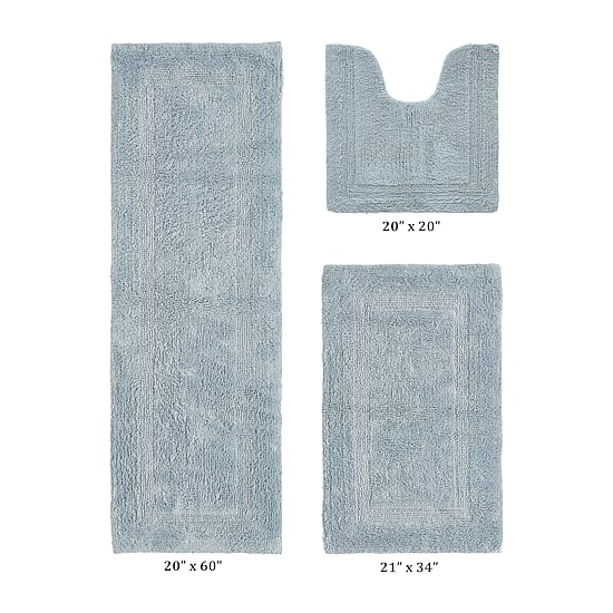 Better Trends Lux Tufted Mat 3-pc. Bath Rug Set