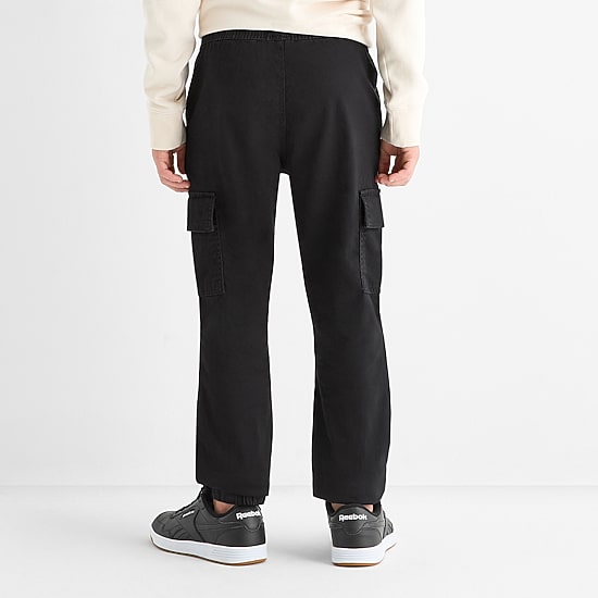 Thereabouts Pull-On Jogger Little & Big Kid Boys Adjustable Waist Drawstring Waist Cuffed Cargo Pant