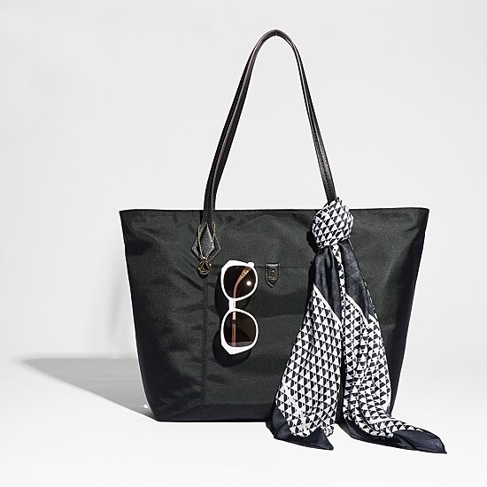 Liz Claiborne Louise Nylon Tote Bag
