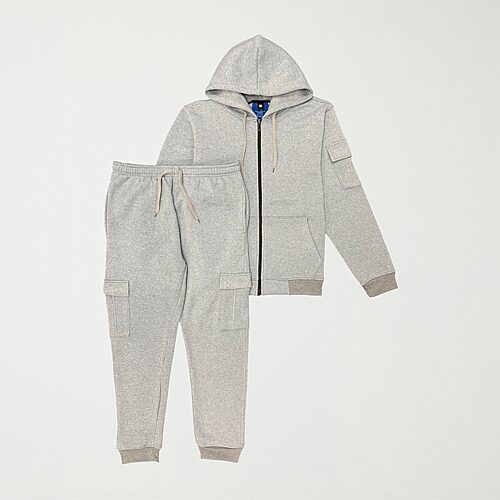 Royal Threads Mens Long Sleeve 2-pc. Track Suit, 4x-large, Gray