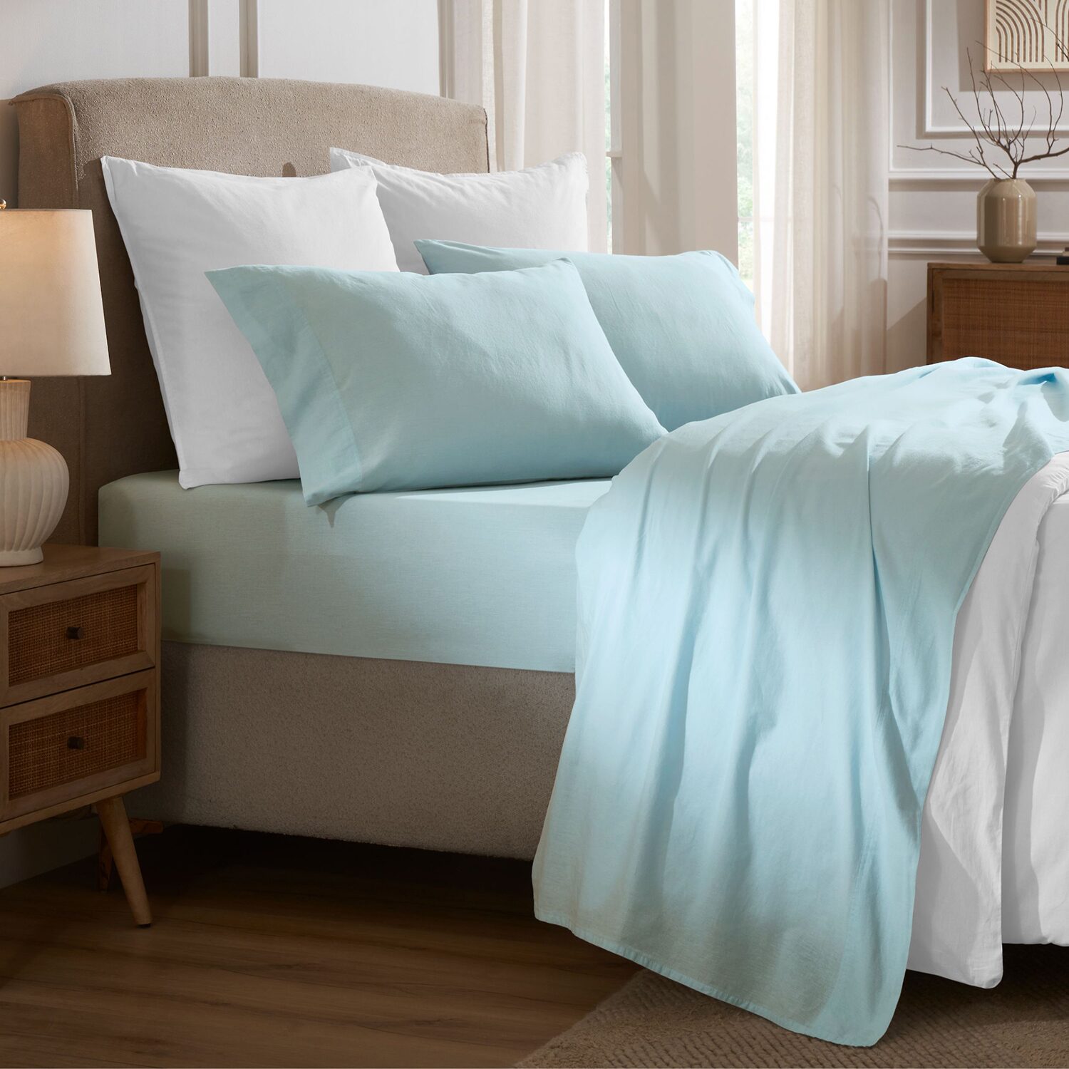 SUPERIOR® Carmen Pre-Washed For Added Softness Deep Pocket Sheet Set