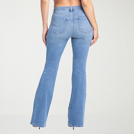 JS Jessica Simpson Womens High Rise Flare Leg Jean