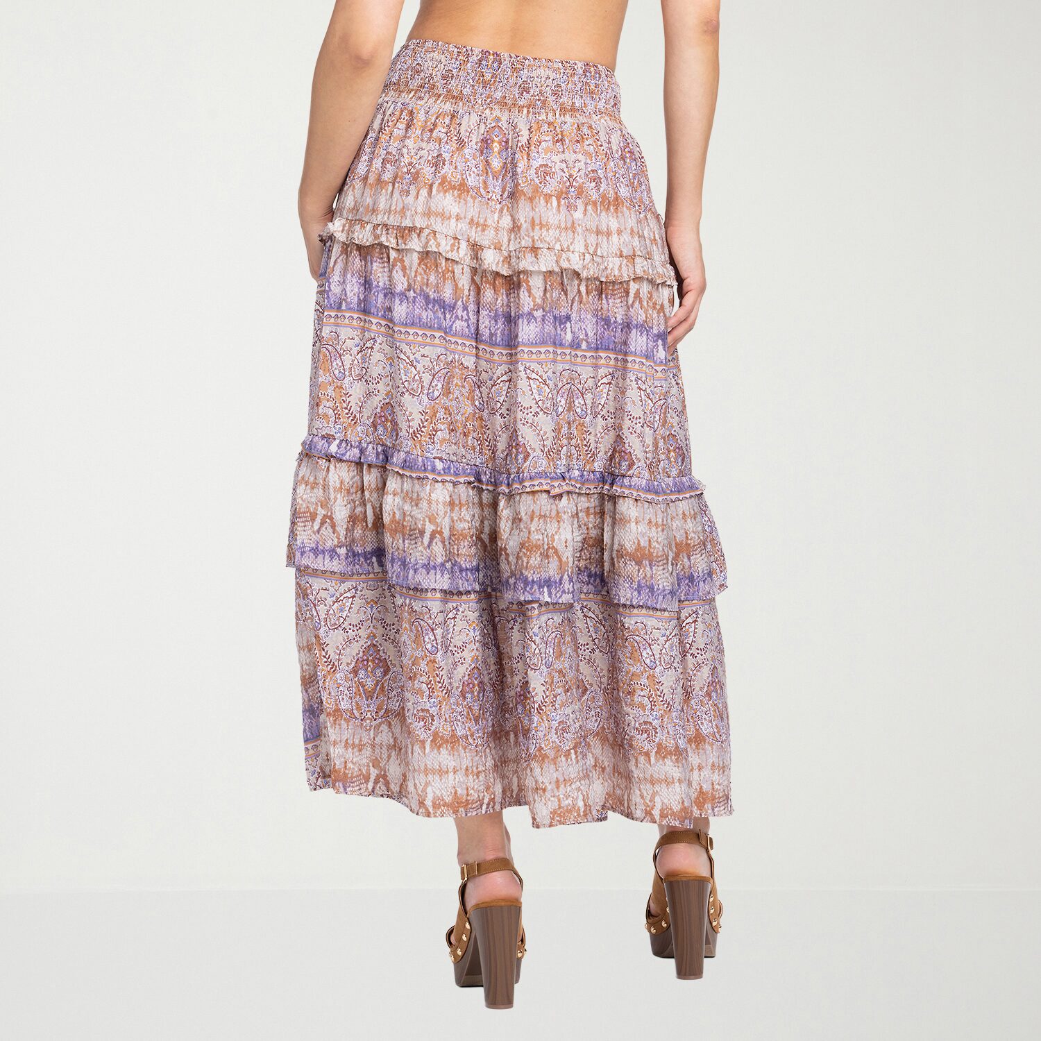 JS Jessica Simpson Womens High Rise Maxi Skirt