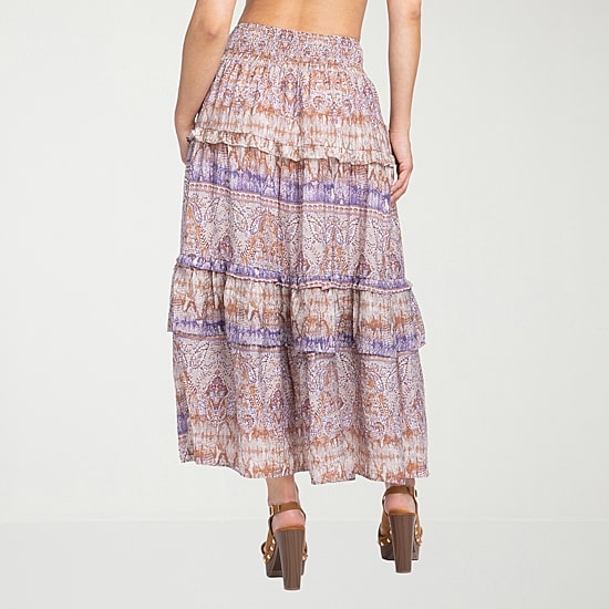 JS Jessica Simpson Womens High Rise Maxi Skirt