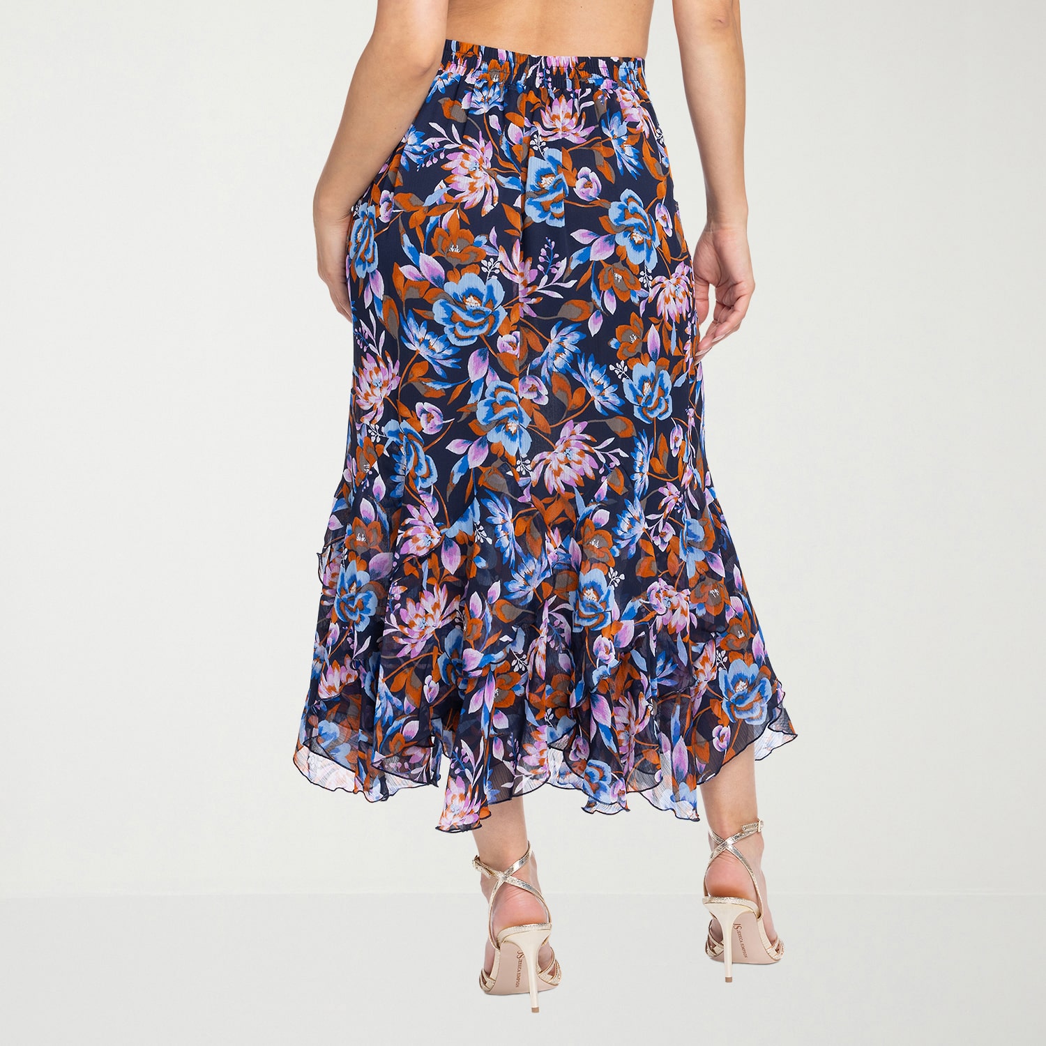 JS Jessica Simpson Womens High Rise Maxi Skirt
