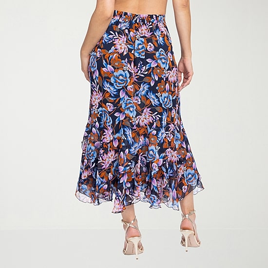 JS Jessica Simpson Womens High Rise Maxi Skirt