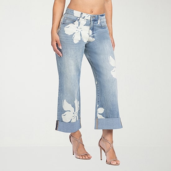 JS Jessica Simpson Womens High Rise Boyfriend Jean