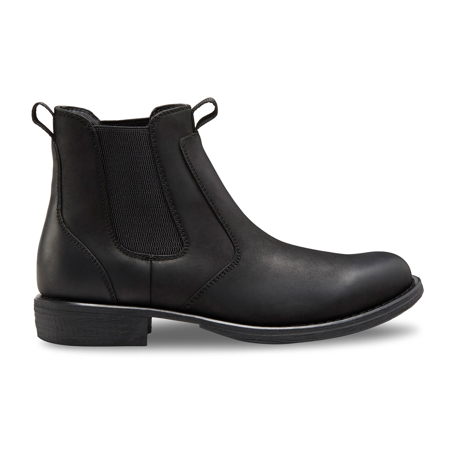 Eastland Mens Daily Double Chelsea Boot Block Heel Boots