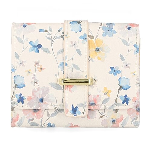 Mundi Anna Indexer Womens Rfid Blocking Indexer Wallet In White