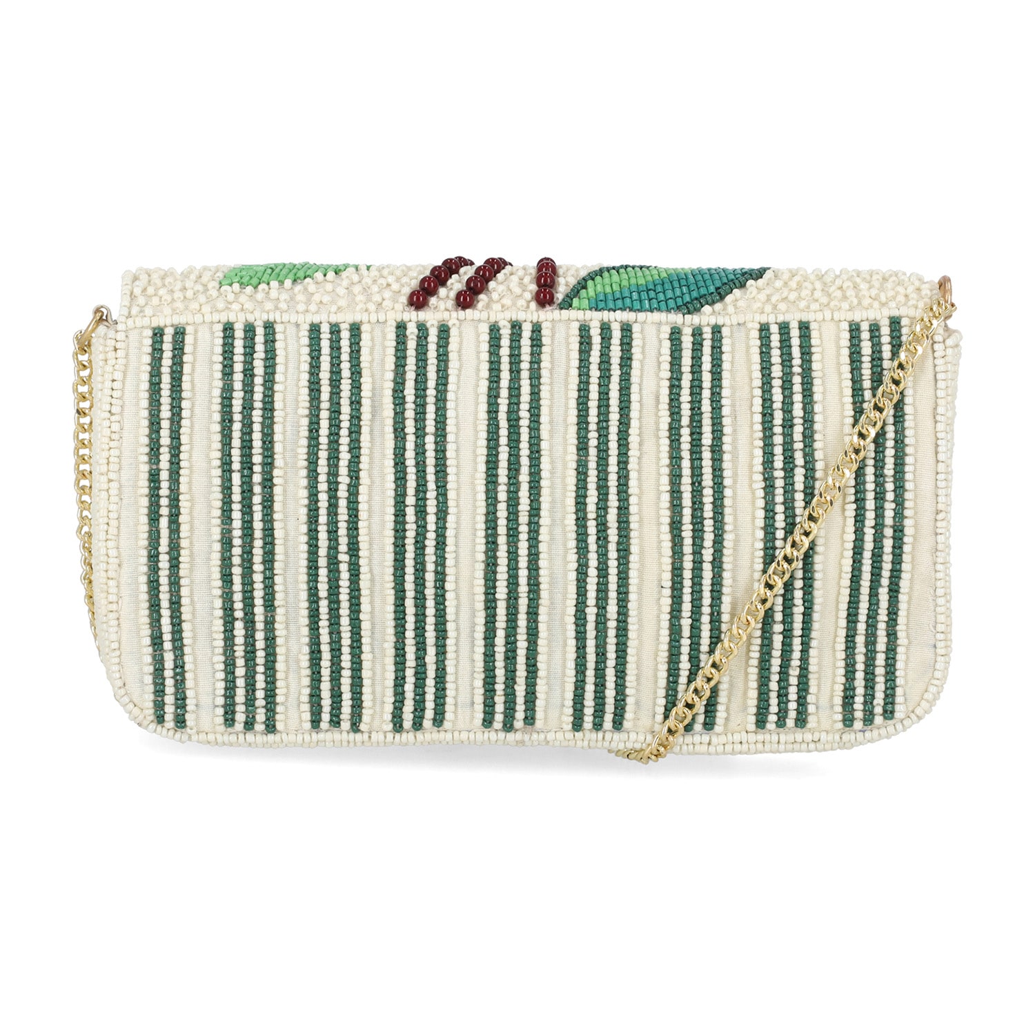 Gunne Sax by Jessica McClintock Caitlyn Jungle Beaded Beaded Clutch