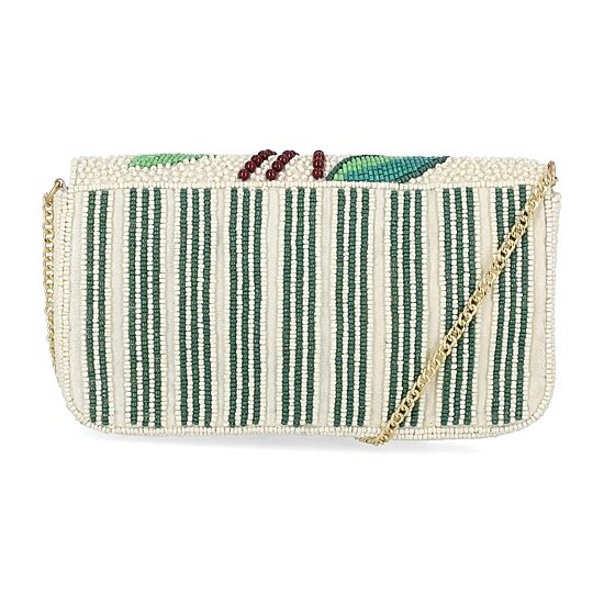Gunne Sax by Jessica McClintock Caitlyn Jungle Beaded Clutch