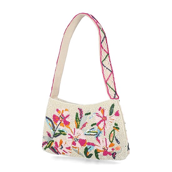 Gunne Sax by Jessica McClintock Juniper Floral Beaded Shoulder Bag