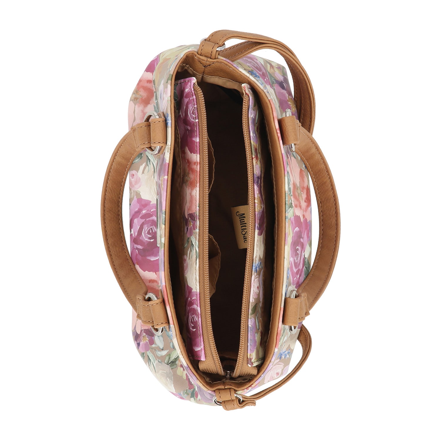 Multi Sac Olivia Floral Print Satchel