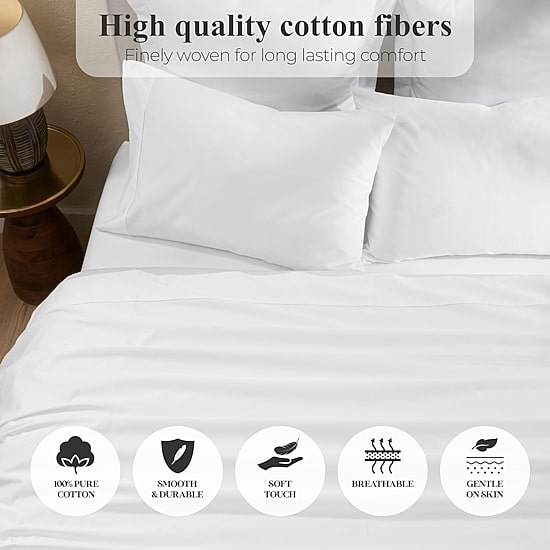 SUPERIOR® Apus Smooth Sateen Weave 500tc Sheet Set