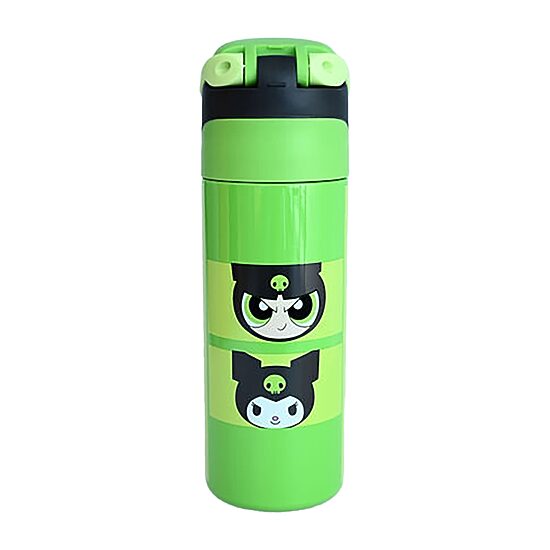 Hello Kitty and Powerpuff Girls Superpower Energy Stainless Steel 24oz. Kargo Water Bottle
