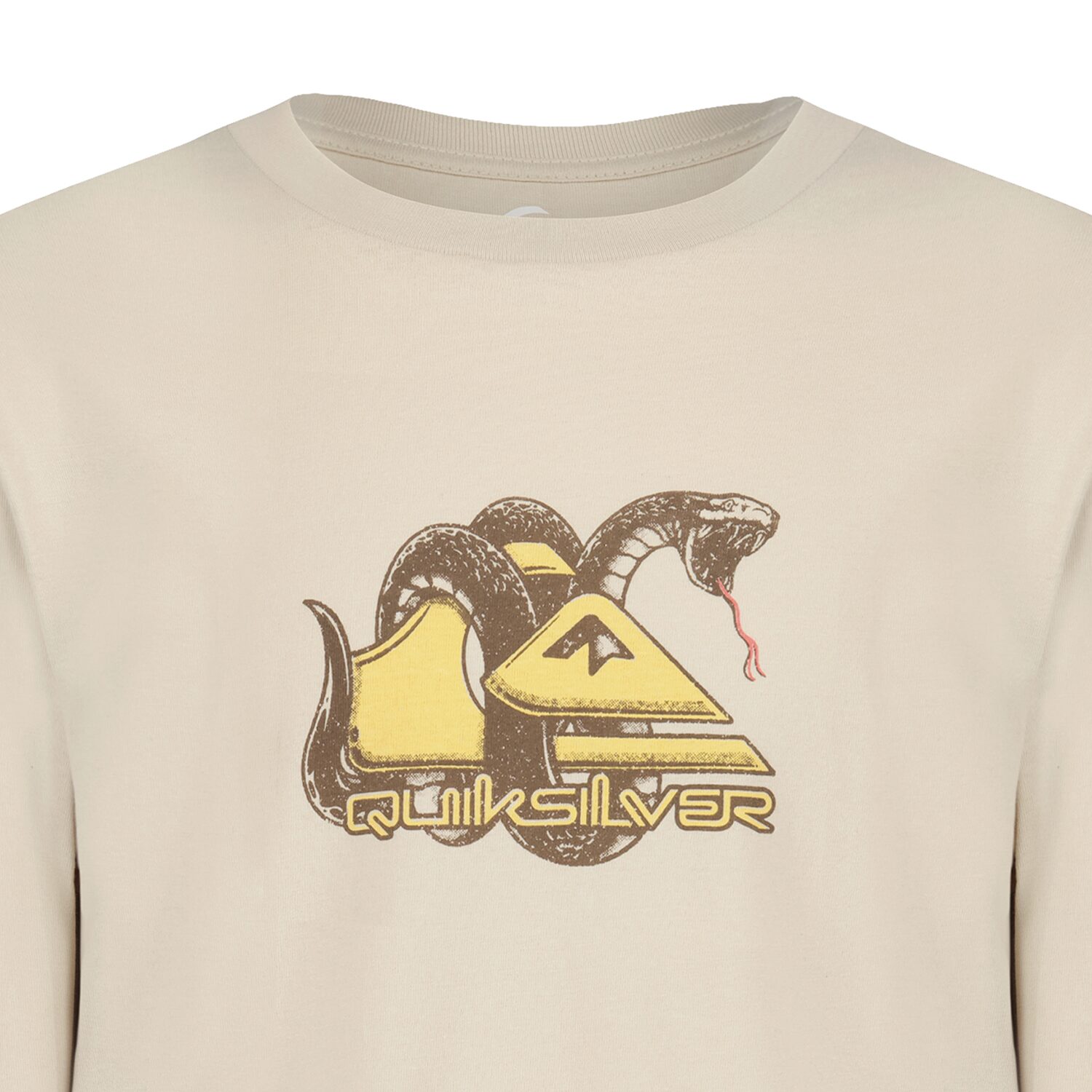 Quiksilver Big Kid Boys Crew Neck Long Sleeve Regular Fit Graphic T-Shirt