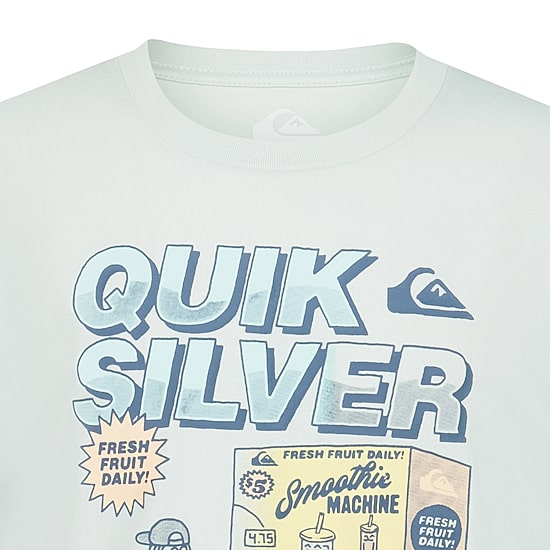 Quiksilver Big Kid Boys Crew Neck Short Sleeve Regular Fit Graphic T-Shirt
