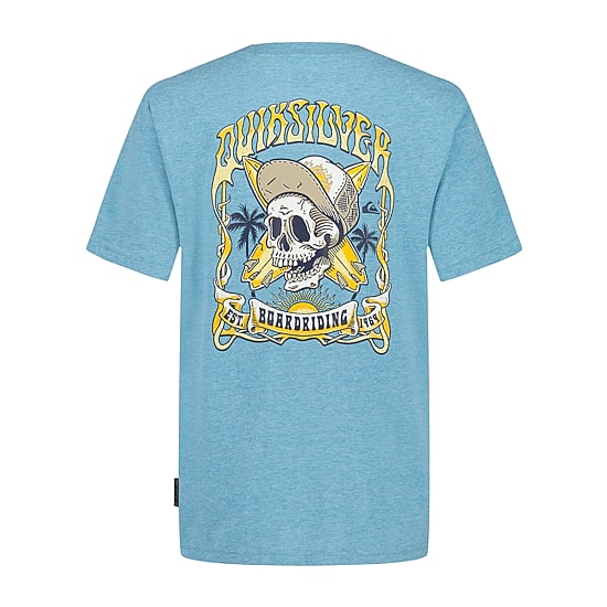 Quiksilver Big Kid Boys Crew Neck Short Sleeve Regular Fit Graphic T-Shirt