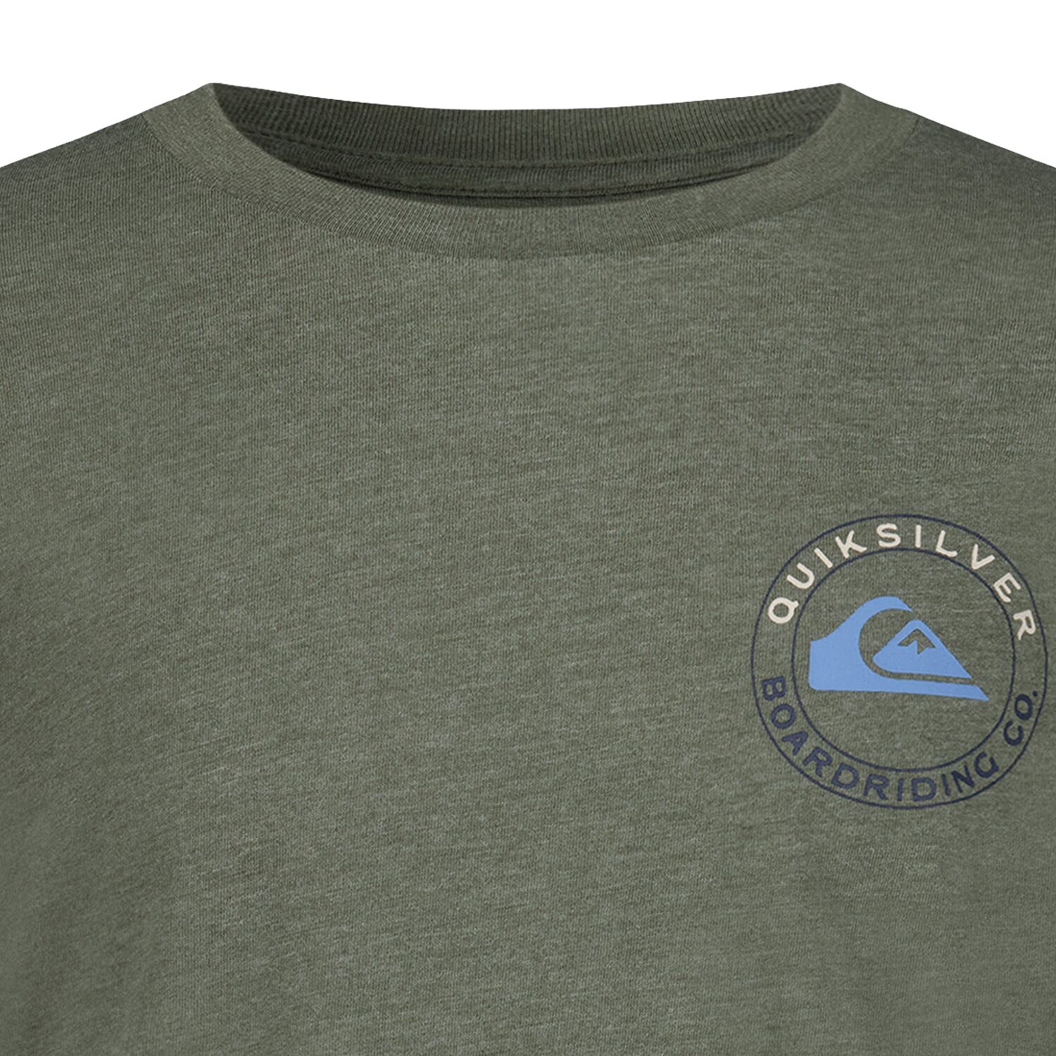 Quiksilver Big Kid Boys Crew Neck Long Sleeve Regular Fit Graphic T-Shirt