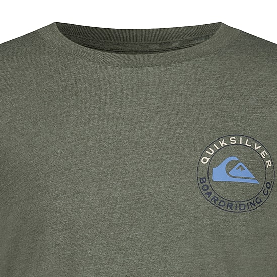 Quiksilver Big Kid Boys Crew Neck Long Sleeve Regular Fit Graphic T-Shirt