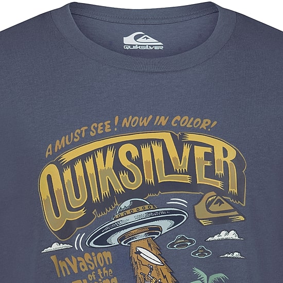 Quiksilver Big Kid Boys Crew Neck Short Sleeve Regular Fit Graphic T-Shirt