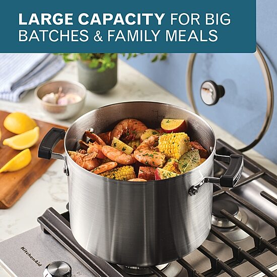 Farberware Truecook 8 Qt Stainless Steel Stockpot