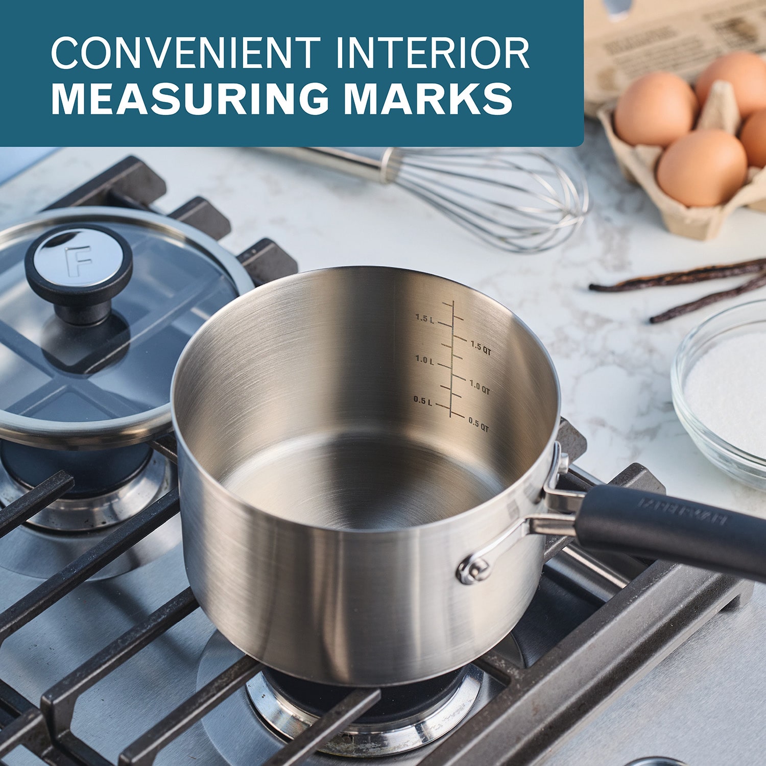 Farberware Truecook 2 Qt Stainless Steel Sauce Pan