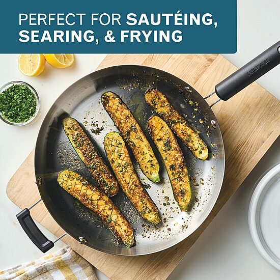 Farberware Truecook 12 Inch Stainless Steel Frying Pan