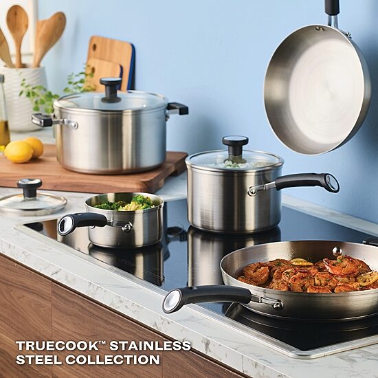 Farberware Truecook 12 Inch Stainless Steel Frying Pan