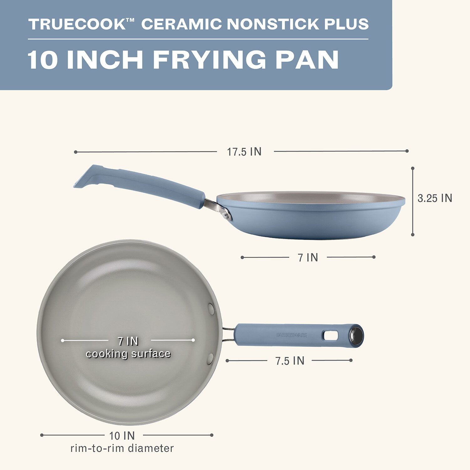Farberware Truecook 10 Inch Frying Pan