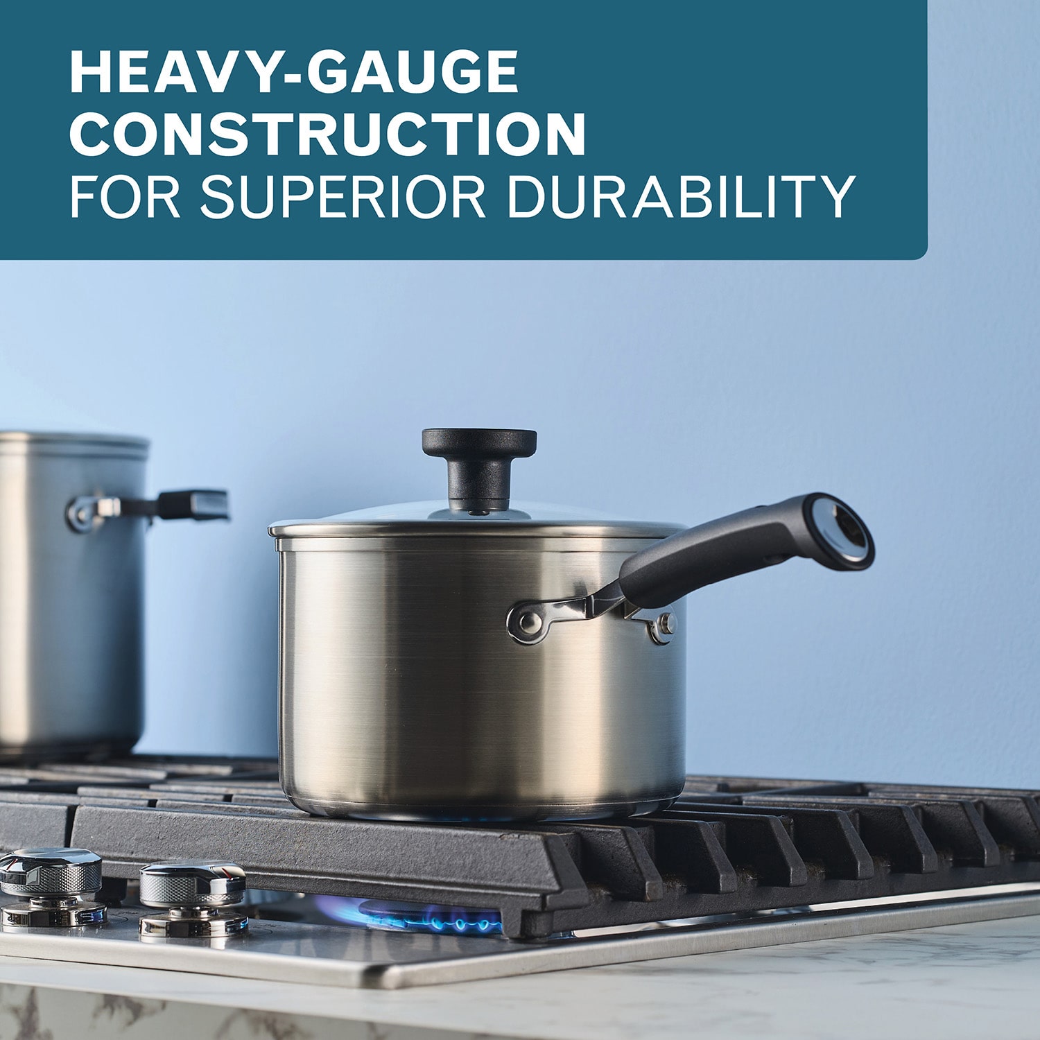 Farberware Truecook 12-pc. Stainless Steel Cookware Set