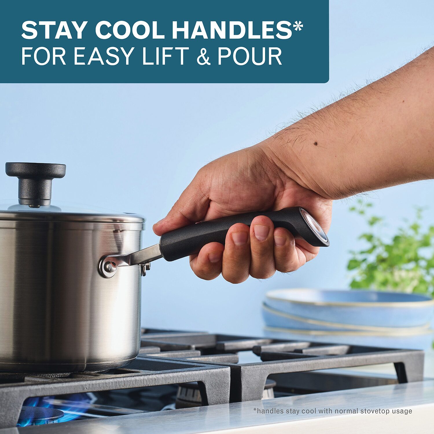 Farberware Truecook 12-pc. Stainless Steel Cookware Set