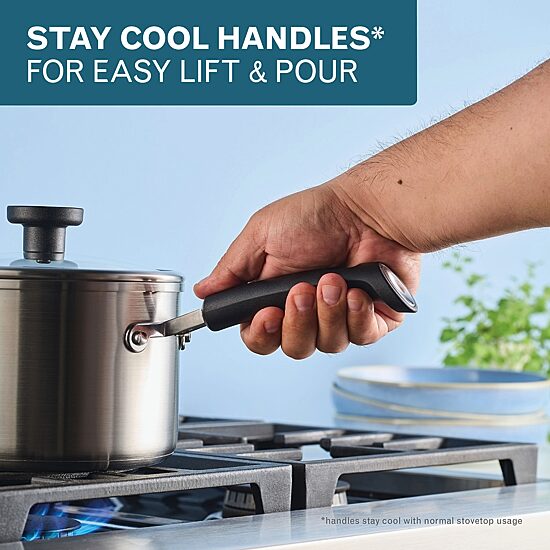 Farberware Truecook 12-pc. Stainless Steel Cookware Set