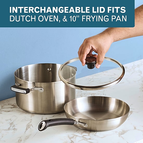 Farberware Truecook 12-pc. Stainless Steel Cookware Set