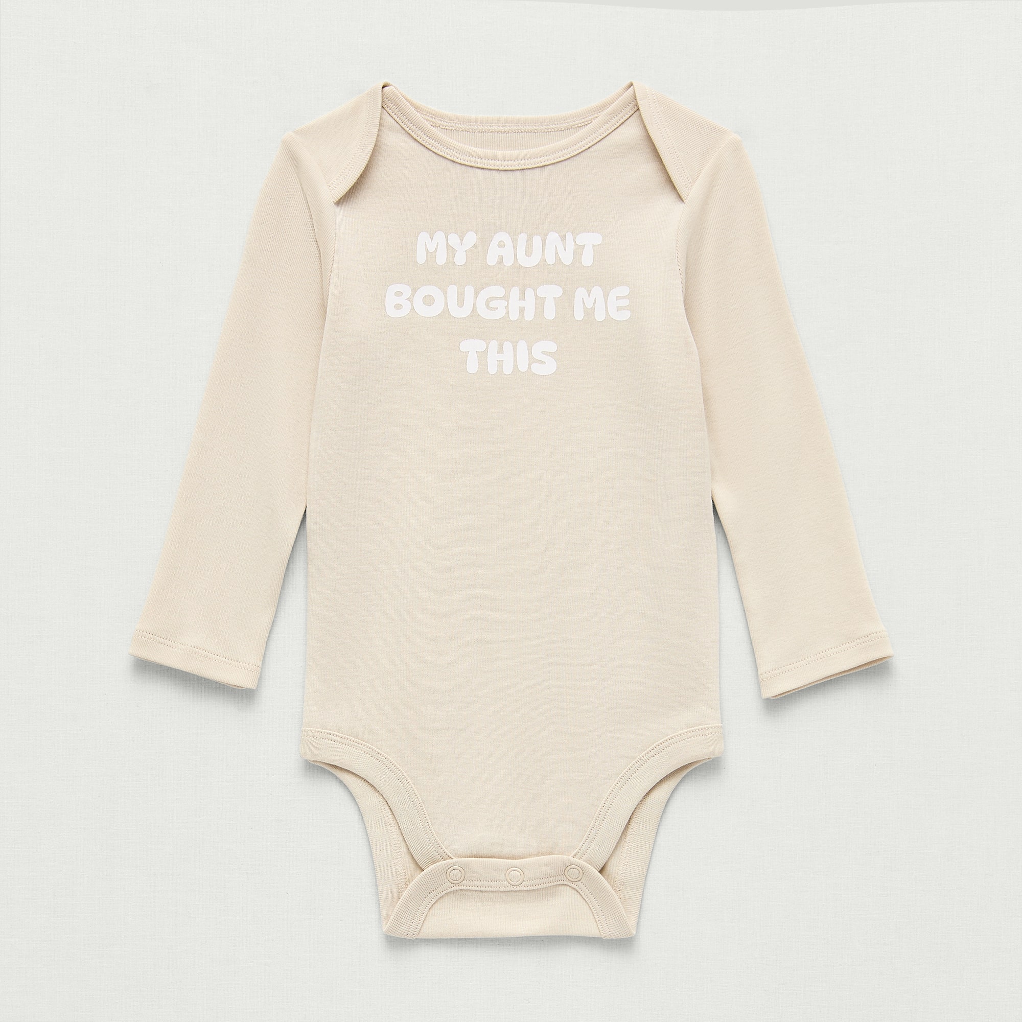 Okie Dokie Baby Unisex Crew Neck Long Sleeve Rib Bodysuit