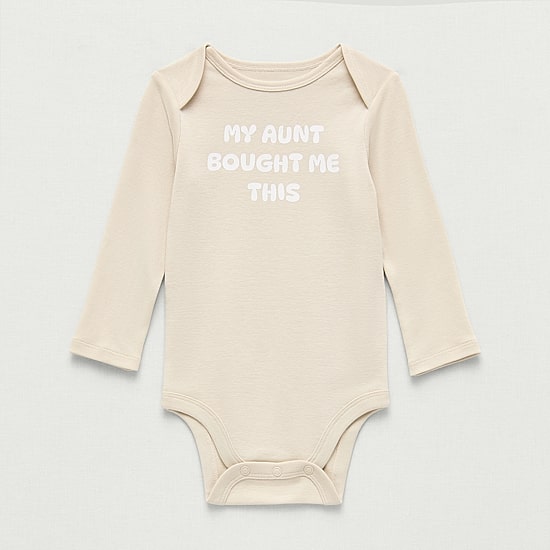 Okie Dokie Baby Unisex Crew Neck Long Sleeve Rib Bodysuit