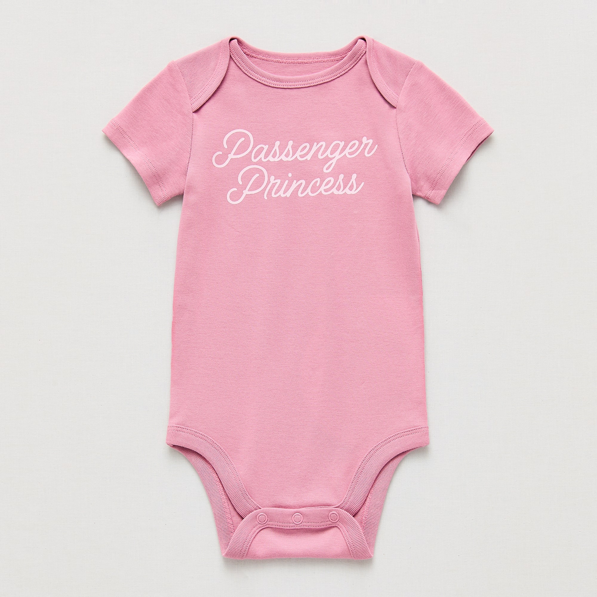 Okie Dokie Baby Girls Round Neck Short Sleeve Bodysuit