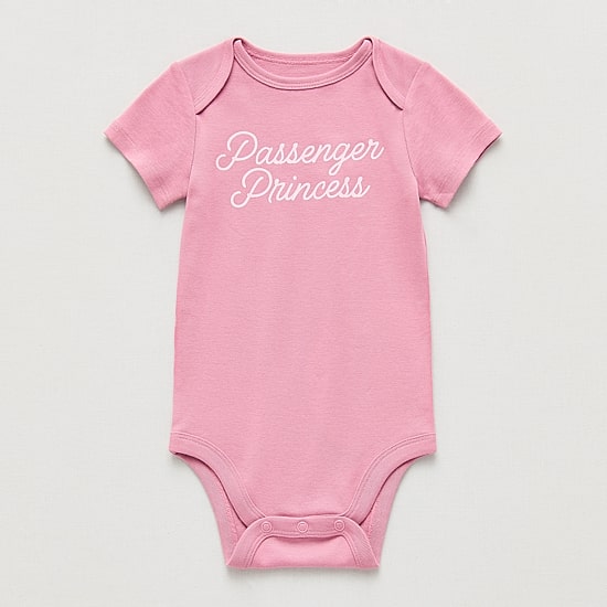 Okie Dokie Baby Girls Round Neck Short Sleeve Bodysuit