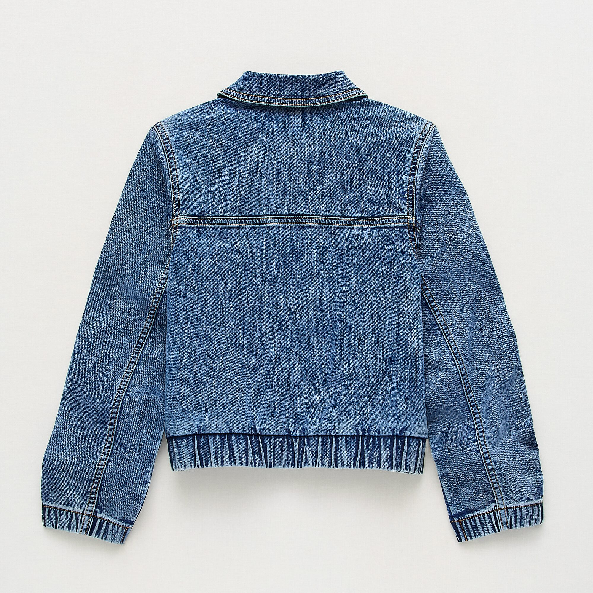 Thereabouts Little & Big Kid Girls Denim Bomber Jacket