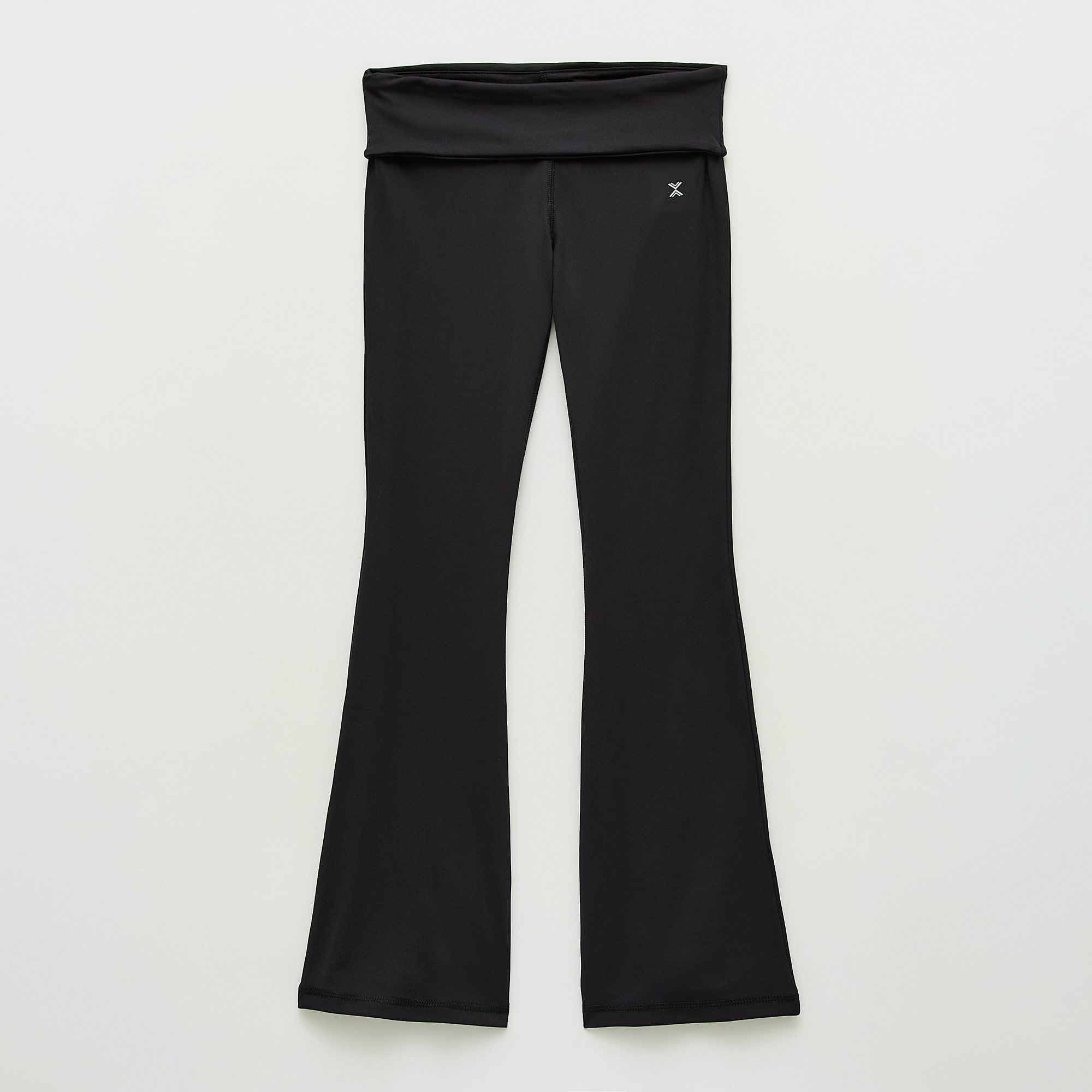 Xersion Little & Big Kid Girls Mid Rise 26 1/2" Active Flare Full Length Leggings