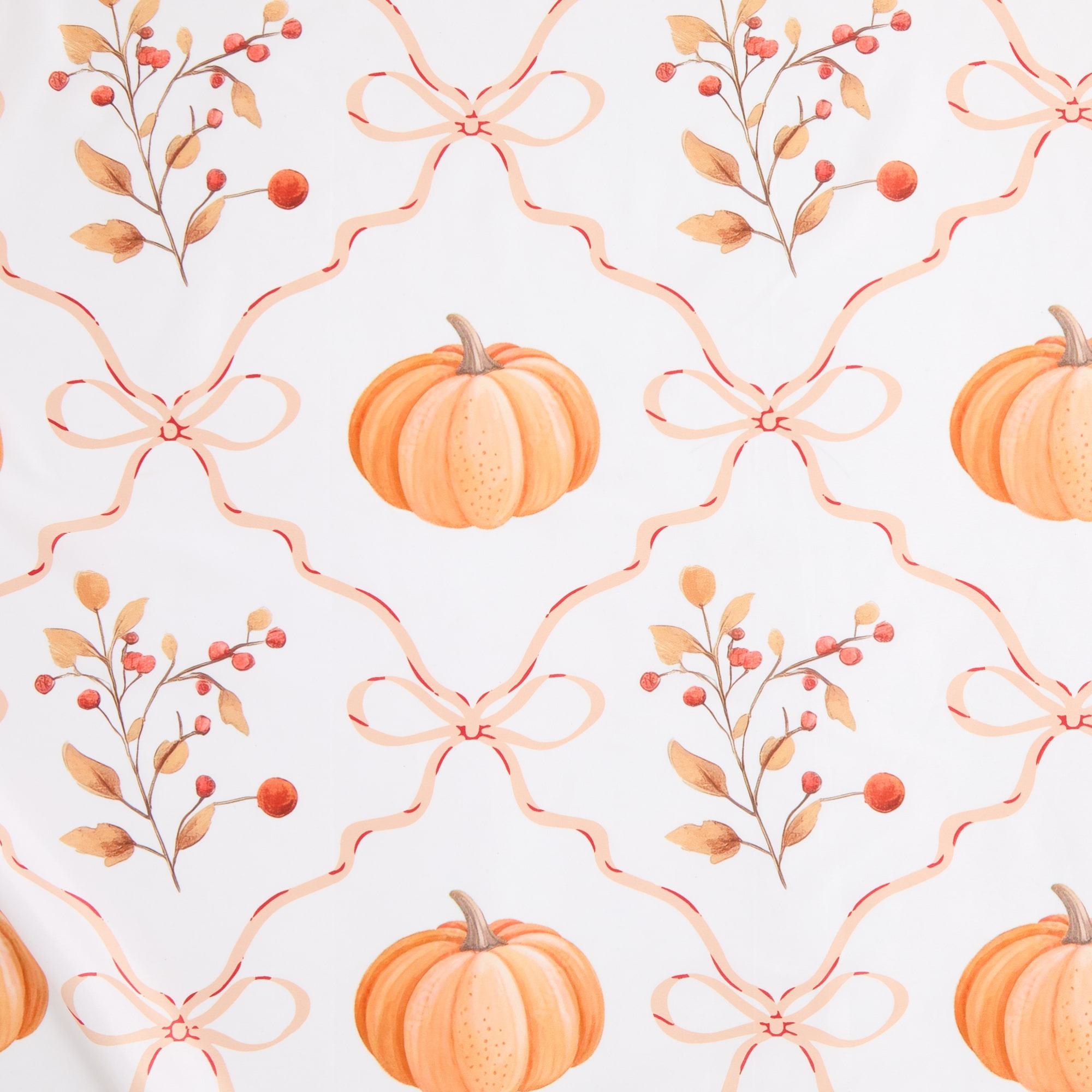 Avanti Pumpkin Shower Curtain