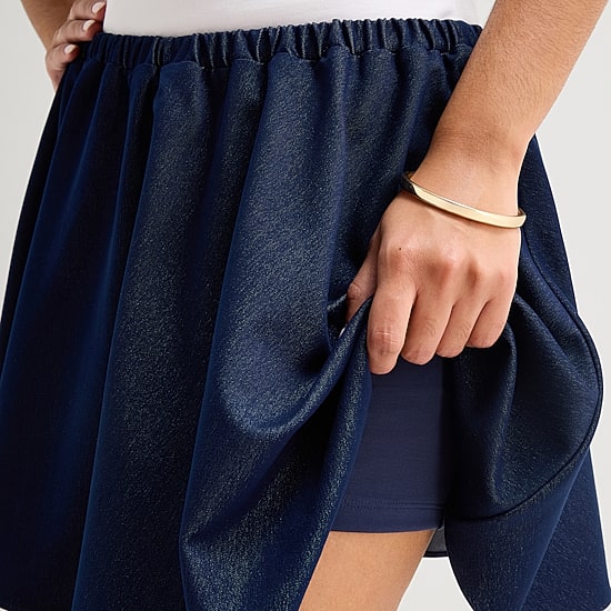 Bold Elements Womens Mini Flared Skirt