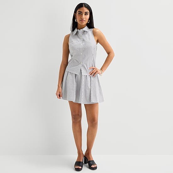 Bold Elements Womens Sleeveless Blouse